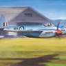 Склеиваемая пластиковая модель самолета De Havilland Hornet F.1 Масштаб 1:48