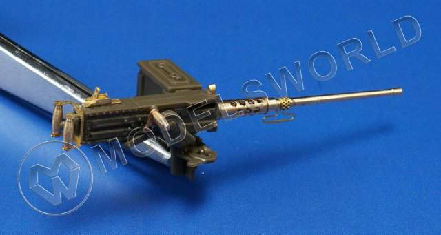 Металлический ствол 12,7mm (0,5") Browning M2. Масштаб 1:35 - фото 1
