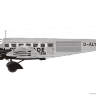 Склеиваемая пластиковая модель самолета Ju 52 airliner Масштаб 1:144