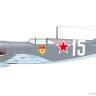 Склеиваемая пластиковая модель Советского истребителя La-5 Limited Edition. Масштаб 1:48