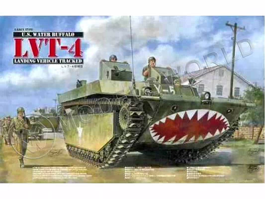 Склеиваемая пластиковая модель LVT-4 (Early Type). Масштаб 1:35