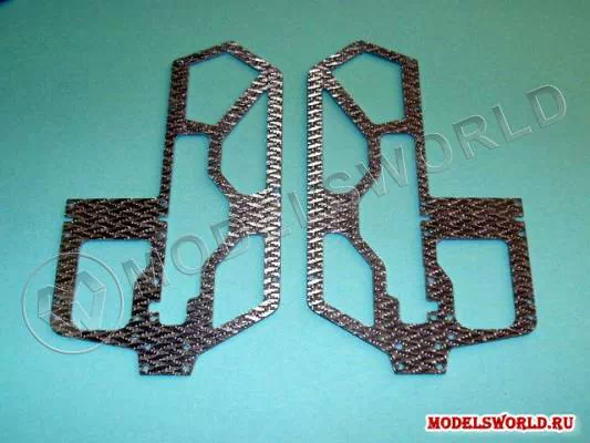 Fiberglass airframe side shelf set