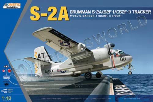 Склеиваемая пластиковая модель самолета S-2A Tracker (S2F-1/CS2F-1). Масштаб 1:48