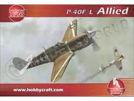 Склеиваемая пластиковая модель самолета P-40F/L Allied. Масштаб 1:48