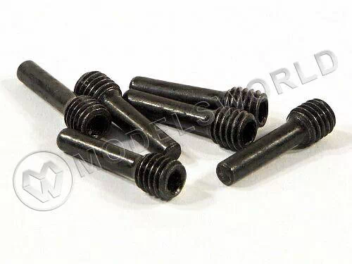 SCREW SHAFT M5x3x18 mm (Black/6pcs)