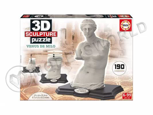 3D Скульптурный пазл 190 Венера Милосская