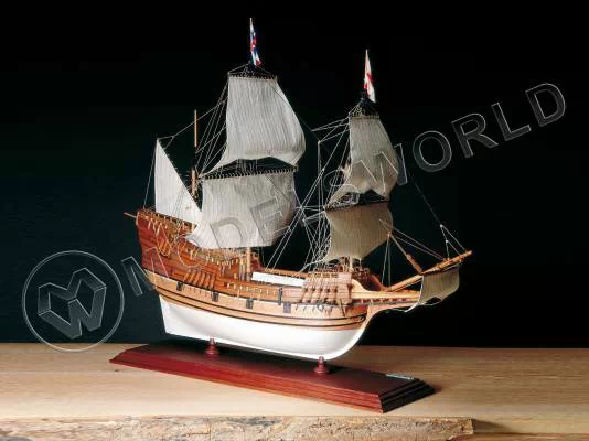 Набор для постройки модели корабля MAYFLOWER aнглийский рыболовный барк I четв. XV. Масштаб 1:60
