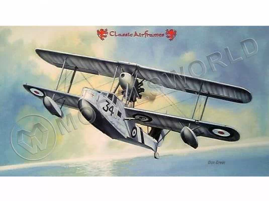 Склеиваемая пластиковая модель Гидросамолет Supermarine Walrus Mk.I. Масштаб 1:48
