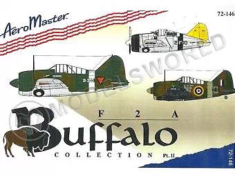Декаль F2A Buffalo, часть 2. Масштаб 1:72