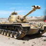 Склеиваемая пластиковая модель Средний танк M48A2C. Масштаб 1:72