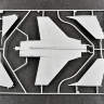 Склеиваемая платсиковая модель самолет МиГ-31 Foxhound. Масштаб 1:72