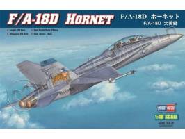 Склеиваемая пластиковая модель Американский истребитель F/A-18D Hornet. Масштаб 1:48