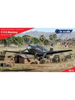 Пластиковая модель самолета P-51A Mustang - истребитель Масштаб 1:48