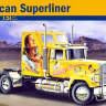 Склеиваемая пластиковая модель грузовик US Superliner. Масштаб 1:24