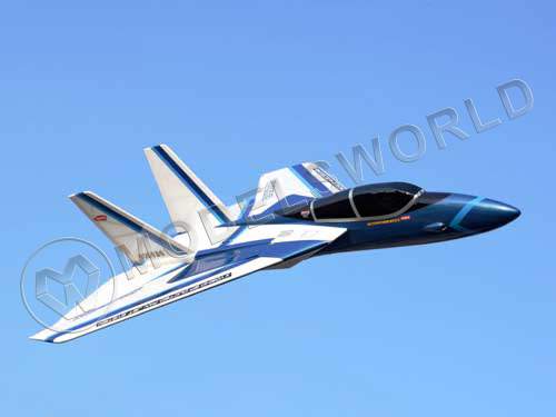 Радиоуправляемая модель самолета EP JET VISION DF45 BLUE - фото 1