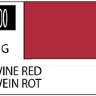 Краска на растворителе художественная MR.HOBBY C100 WINE RED (Глянцевая) 10мл.