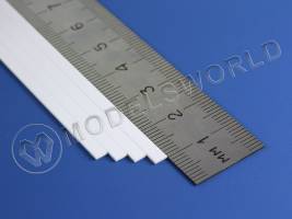 Полоска пластиковая для масштаба S, 0.8х3.2 мм, 10 шт