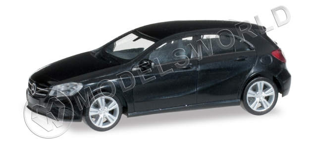 Модель автомобиля Mercedes-Benz A-Klasse, черный. H0 1:87 - фото 1