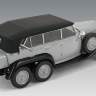 Склеиваемая пластиковая модель G4 с тентом (образца 1935 г.), Германский автомобиль ІІ МВ. Масштаб 1:72