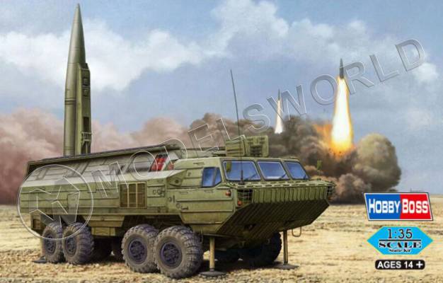 Склеиваемая пластиковая модель Мобильный ракетный комплекс SS-23 Spider Tactical Ballistic Missile. Масштаб 1:35