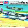 Склеиваемая пластиковая модель самолета Supermarine Spitfire Mk.IXc "MTO". Масштаб 1:72