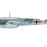Склеиваемая пластиковая модель самолета Bf 110G-2 Масштаб 1:72