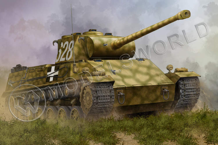 Склеиваемая пластиковая модель Венгерский танк 44M Tas. Масштаб 1:35 - фото 1
