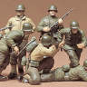 Фигуры американские пехотинцы, западно-Европейский фронт (8 фигур). Масштаб 1:35
