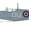 Склеиваемая пластиковая модель самолета Spitfire Mk.VII/VIII. Масштаб 1:48