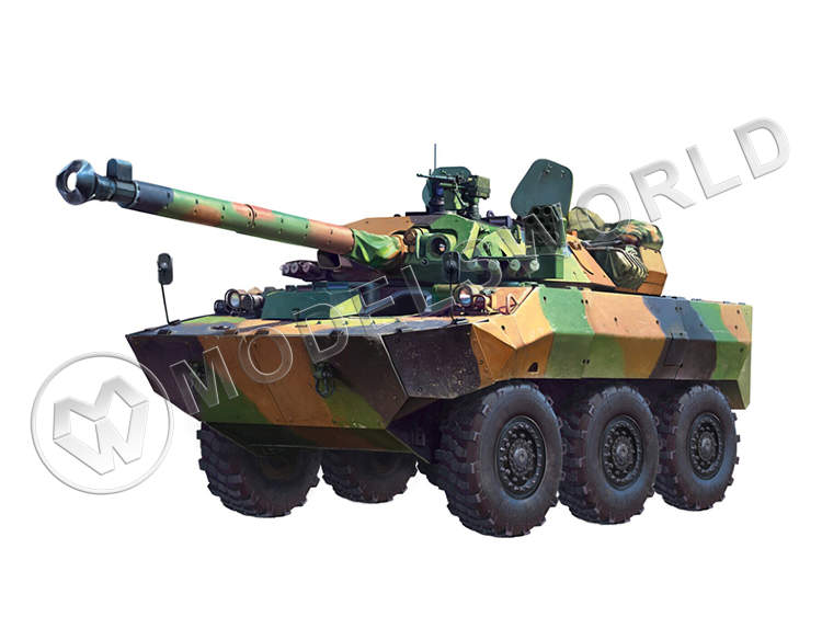 Склеиваемая пластиковая модель French army 1980-present AMX-10RCR Tank Destroyer. Масштаб 1:35 - фото 1