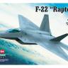 Склеиваемая пластиковая модель Американский истребитель F-22A Raptor. Масштаб 1:72