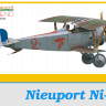 Склеиваемая пластиковая модель самолета Nieuport Ni-17 Масштаб 1:72