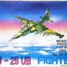 Склеиваемая пластиковая модель учебно-боевой штурмовик Su-25UB (SU-28 Sport). Масштаб 1:72