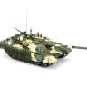 Склеиваемая пластиковая модель российский основной боевой танк T-72Б2 Рогатка. Масштаб 1:72