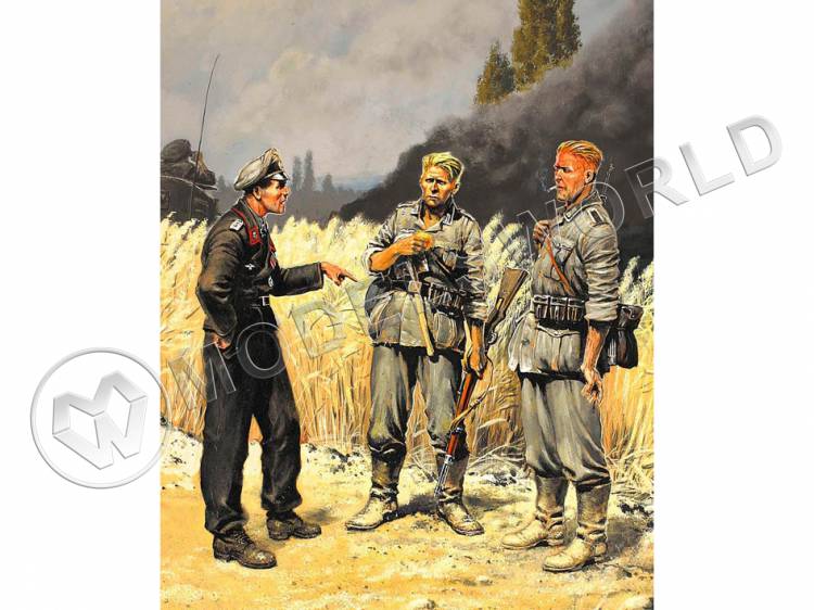 Фигуры Немецкие военнослужащие, 1939-1942 гг. Масштаб 1:35 - фото 1