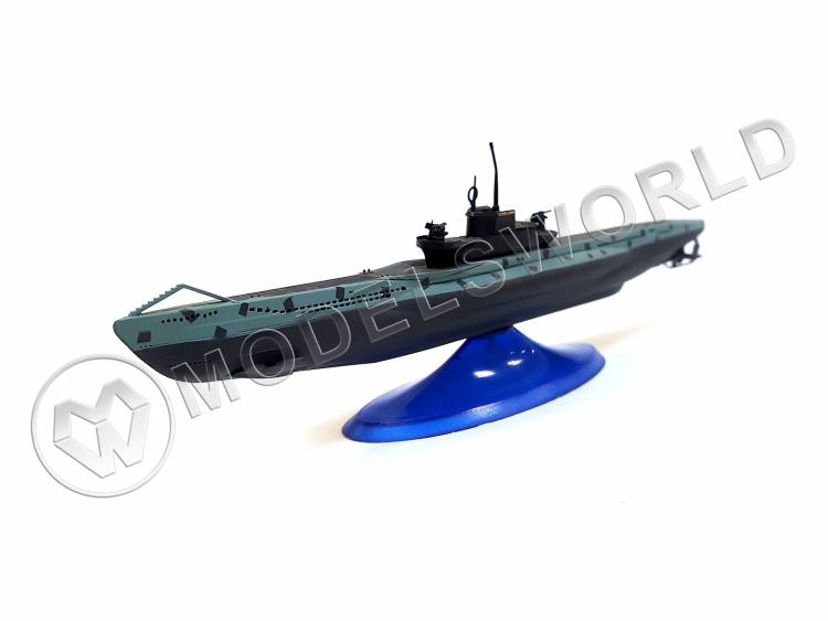 Готовая модель, Немецкая подводная лодка type VIIC в масштабе 1:350 - фото 1