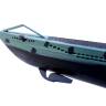 Готовая модель, Немецкая подводная лодка type VIIC в масштабе 1:350