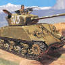 Склеиваемая пластиковая модель Танк M4A2 76 mm "Wet" Sherman. Масштаб 1:35