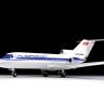 Склеиваемая пластиковая модель Турбореактивный пассажирский самолет Як-40. Масштаб 1:144