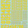 Декаль Бортовые Номера и надписи ВКС России образца 2018 года. Масштаб 1:48