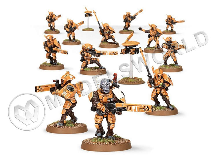 ВАРХАММЕР 40000: Набор "Огненные Воины Тау (Tau Fire Warriors)"; арт.56 ...