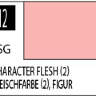 Краска на растворителе художественная MR.HOBBY C112 CHARACTER FLESH 2 (Полу-глянцевая) 10мл.