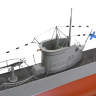 Готовая модель подводной лодки "Весикко"
