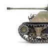 Готовая модель Американский средний танк M4A2 на службе РККА с десантником в масштабе 1:35