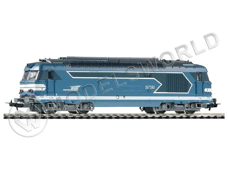 Дизельный локомотив SNCF BB 567590 Ep.V. Масштаб H0 - фото 1