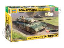 Склеиваемая пластиковая модель  Российский основной боевой танк Т-14 "Армата". Масштаб 1:35