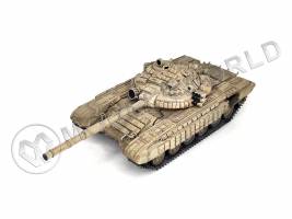 Готовая модель танк Т-72Б в масштабе 1:35