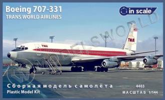 Пластиковая модель 1/144 Boeing 707-331