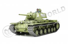 Склеиваемая пластиковая модель Советский тяжелый танк КВ-1, образца 1941 г. Масштаб 1:35