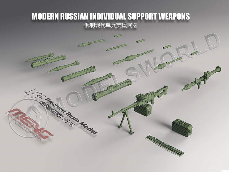 Современное российское индивидуальное оружие. Масштаб 1:35 - фото 1